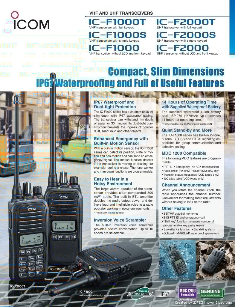 วิทยุสื่อสารทุกย่านความถี่ ยี่ห้อ ICOM