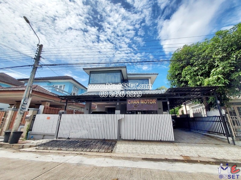 ขายบ้านเดี่ยว รีโนเวทใหม่ ย่าน เลียบคลองทวีวัฒนา ศาลาธรรมสพน์ ตลิ่งชัน พุทธมณฑล บรมราชชนนี : ชัยพฤกษ์ : 2 ชั้น 51 ตร.วา