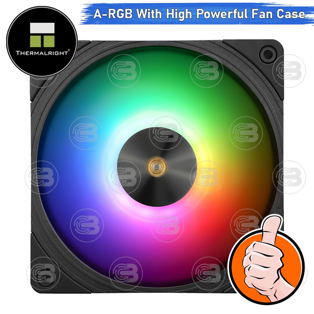 [CoolBlasterThai] Thermalright TL-B12-S A-RGB Static Pressure Fan Case (size 120 mm.) ประกัน 3 ปี
