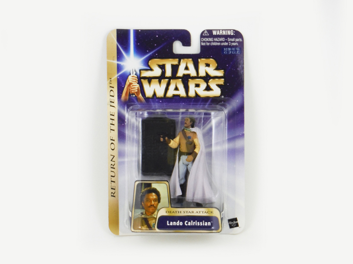 Lando Calrissian (Death Star Attack) - Star Wars Hasbro SAGA Series (2004 Toys)