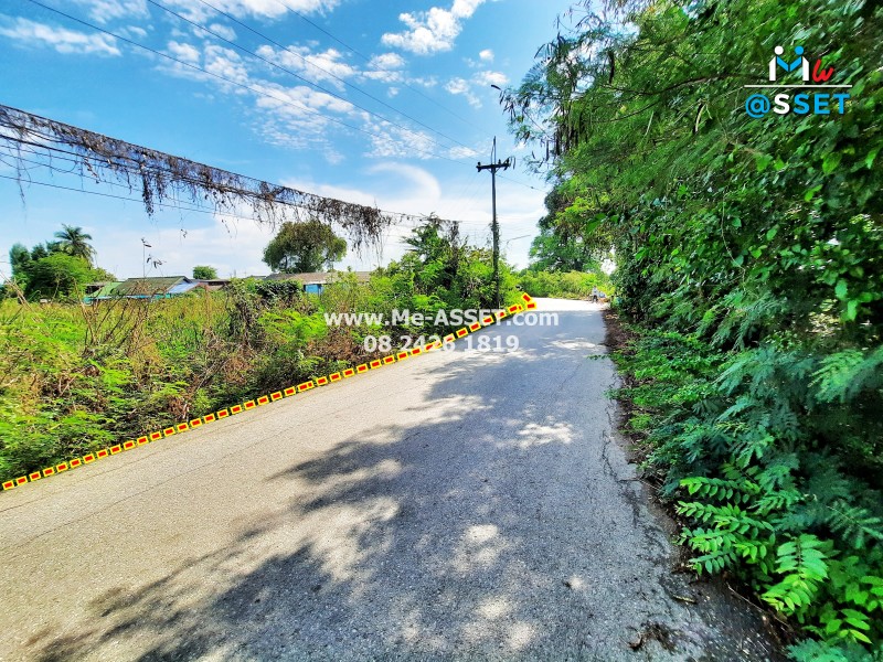 ขายที่ดินเปล่า ติดคลองบางแก้ว ย่าน พะเนียด ห้วยตะโก นครชัยศรี นครปฐม : 2-3-43 ไร่