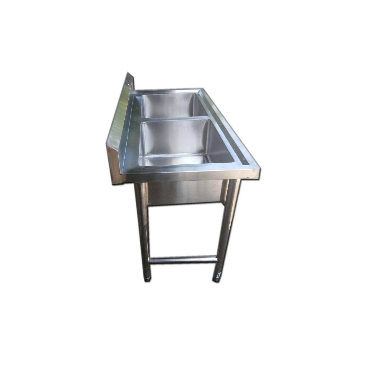 ซิงค์ล้างจานสแตนเลส 2 หลุม รุ่น:WSC-1268