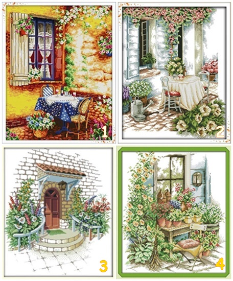 Garden corner (เดี่ยว/ชุด)(ไม่พิมพ์/พิมพ์ลาย)