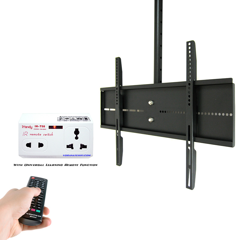 CM4260 ขาแขวนทีวี LED LCD TV 42-60 นิ้ว ติดเพดานพร้อมชุด Infrared Remote Control AC Power