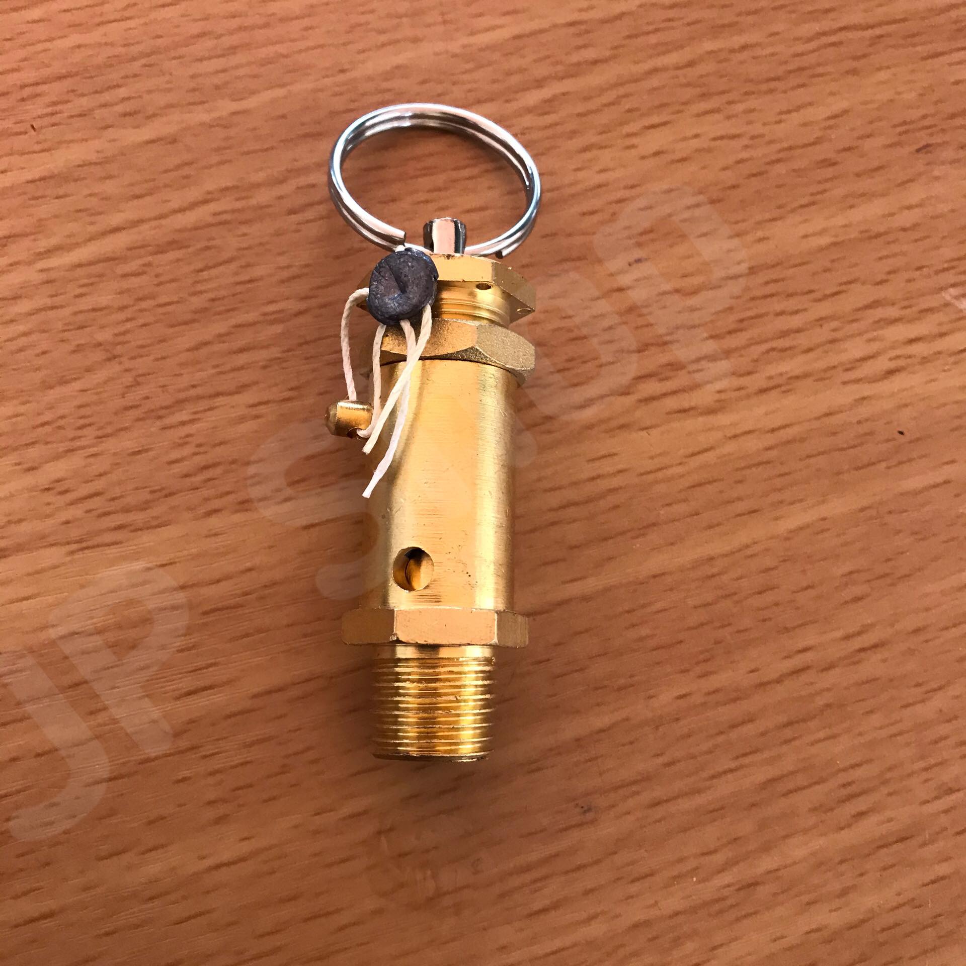 เซฟตี้วาล์ว โปโลลม ปั๊มลม เกลียวนอกNPT 2 หุน BV-2 ทองเหลือง ตัดรอบส่งทุกๆชั่วโมง #1022