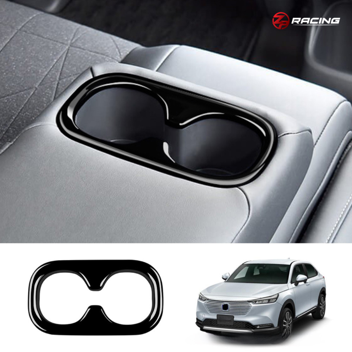 ครอบที่วางแก้วเบาะหลัง Honda HR-V e:HEV (RV)