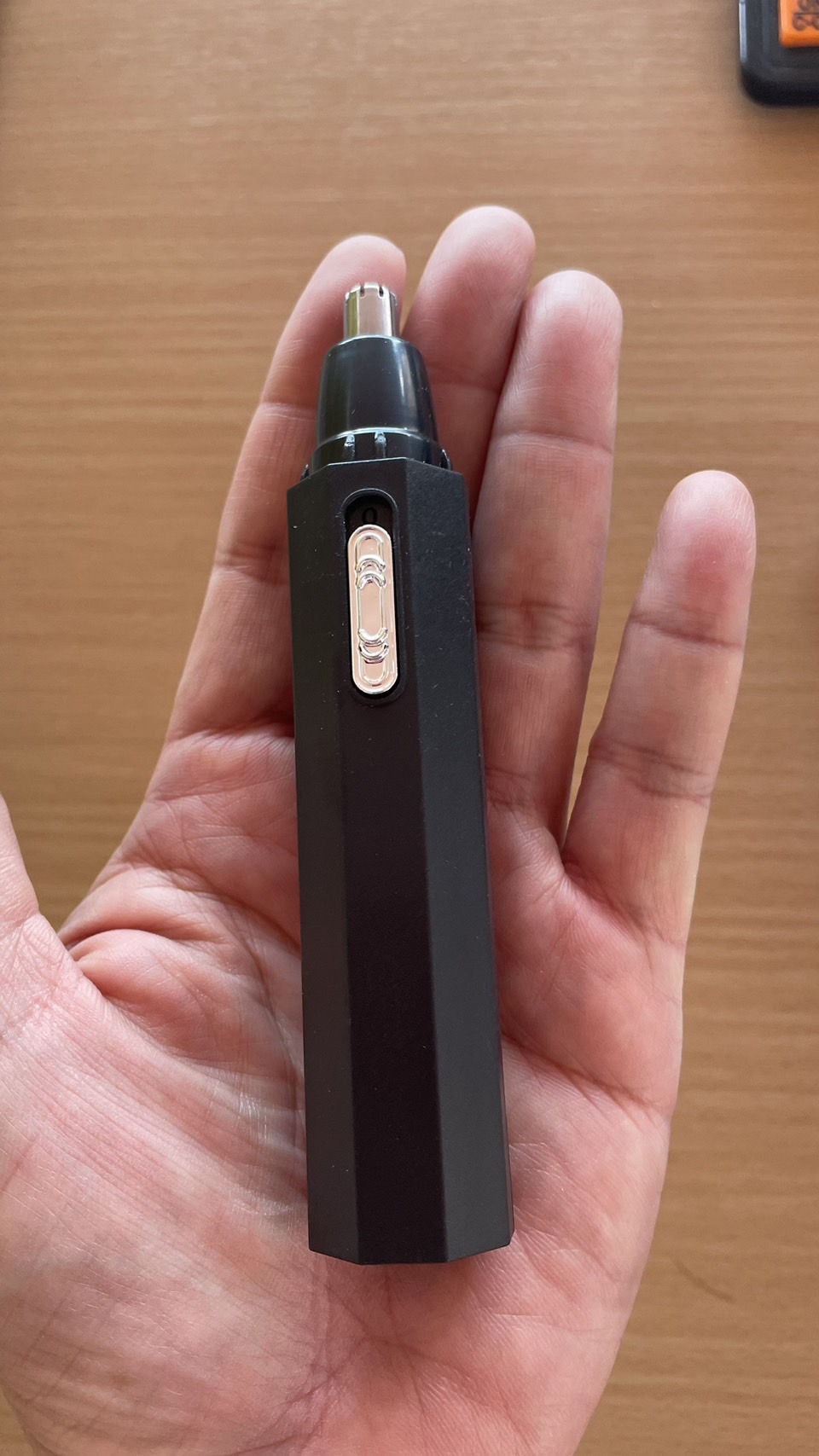 ที่ตัดขนจมูก ตัดหนวด เครา เส้นผม ถอดล้างทำความสะอาดได้ แบบพกพา2 in 1 ขนจมูกใหม่ USB ชาร์จ