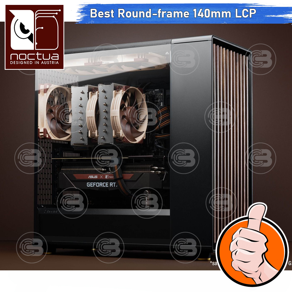 [CoolBlasterThai] Noctua NF-A14x25r G2 PWM PC Fan Case (size 140 mm.) ประกัน 6 ปี