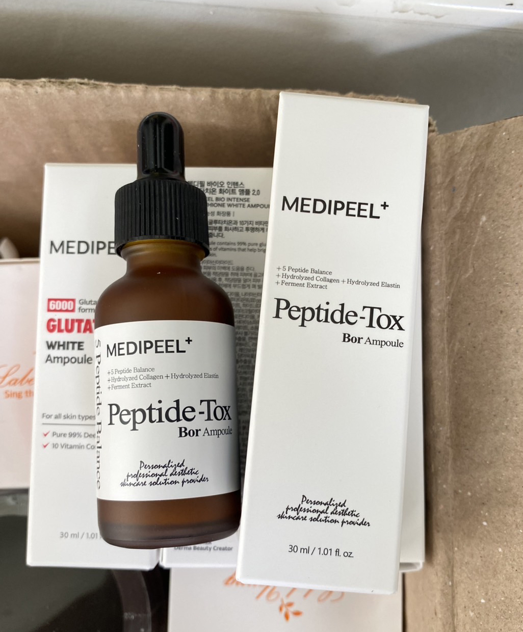 Medi-Peel Bor-Tox Peptide Ampoule 30ml. แอมพูลลดริ้วรอย ลดความหย่อนคล้อย