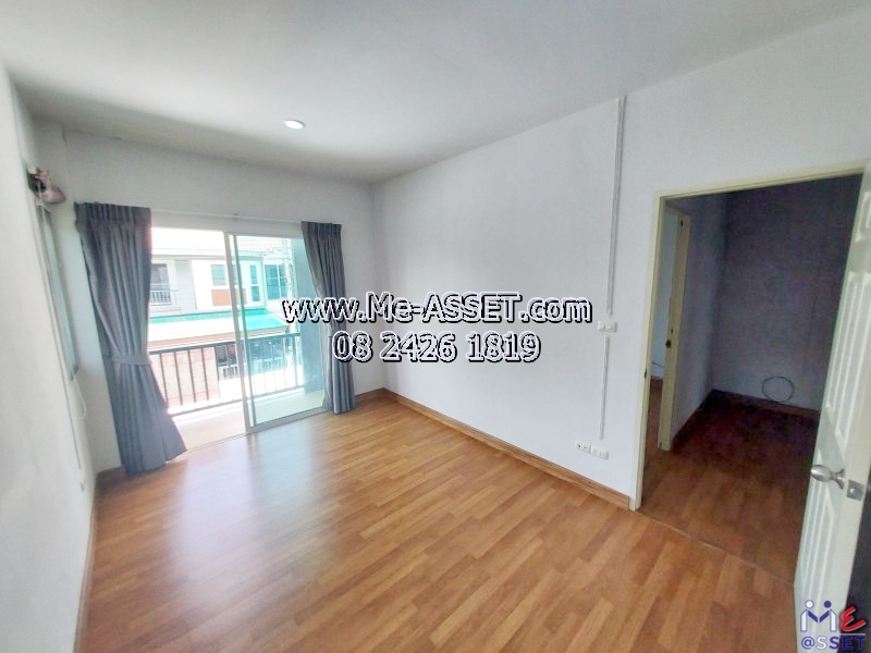 ขายถูกทาวน์โฮม หลังมุมต้นโครงการ ย่าน ซอยวัดท่าเกวียน เลียบคลองพระอุดม คลองบางไผ่ วัดทองสะอาด ลาดหลุมแก้ว : ม.บ้านสวนธนาการ์เด้น : 2 ชั้น 43.4 ตร.วา