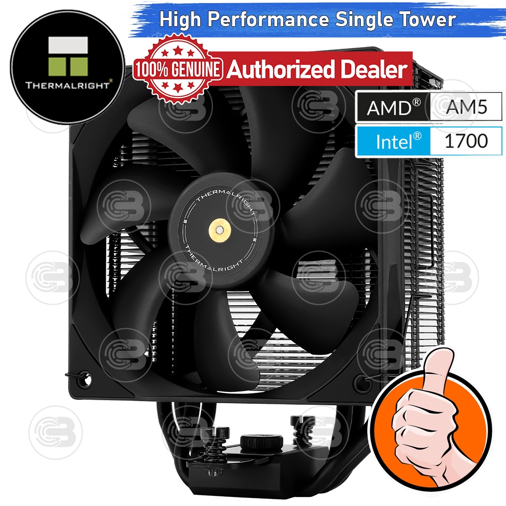 [CoolBlasterThai] Thermalright Assassin Spirit 120 EVO DARK CPU Heat Sink (AM5/LGA1851 Ready)ประกัน 3 ปี