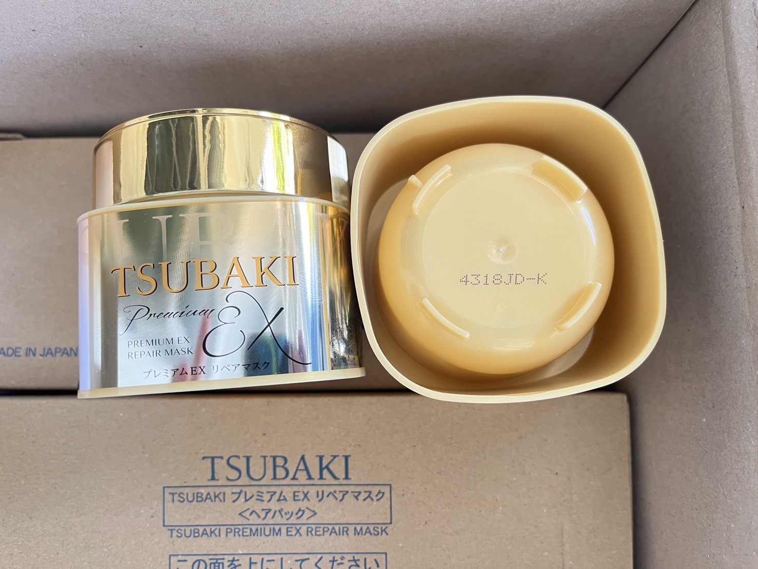 TSUBAKI Premium EX Repair Mask 180g. ทรีทเม้นบำรุงผมเข้มข้น ของแท้ (1กระปุก)
