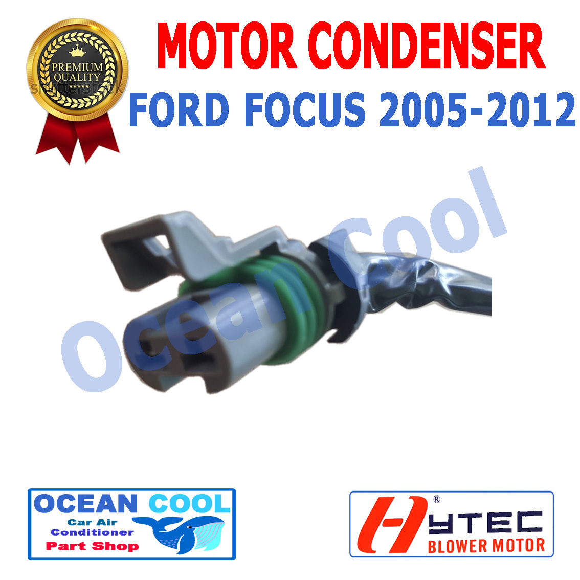 มอเตอร์ พัดลม ฟอร์ด โฟกัส 2005 - 2012 CF0038 (รุ่นแกนพัดลมปาดบ่า 2 ข้าง) ระบายความร้อน เป่า แผงแอร์ มอเตอร์พัดลมแอร์ พัดลมหม้อน้ำ ระบายแผงแอร์และหม้อน้ำ โฟกัด พ.ศ. 2548 ถึง 2555 MOTOR COOLING FAN FORD FOCUS MOTOR Condenser 2006 2007 2008 2009 2010 2011 อะ