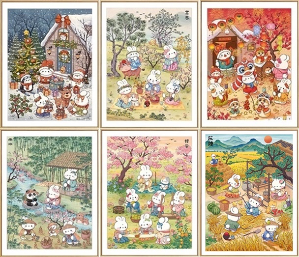 Rabbit series (พิมพ์ลาย)