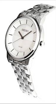 Seiko นาฬิกาผู้ชาย รุุ่น SBPT031 - สีเงิน