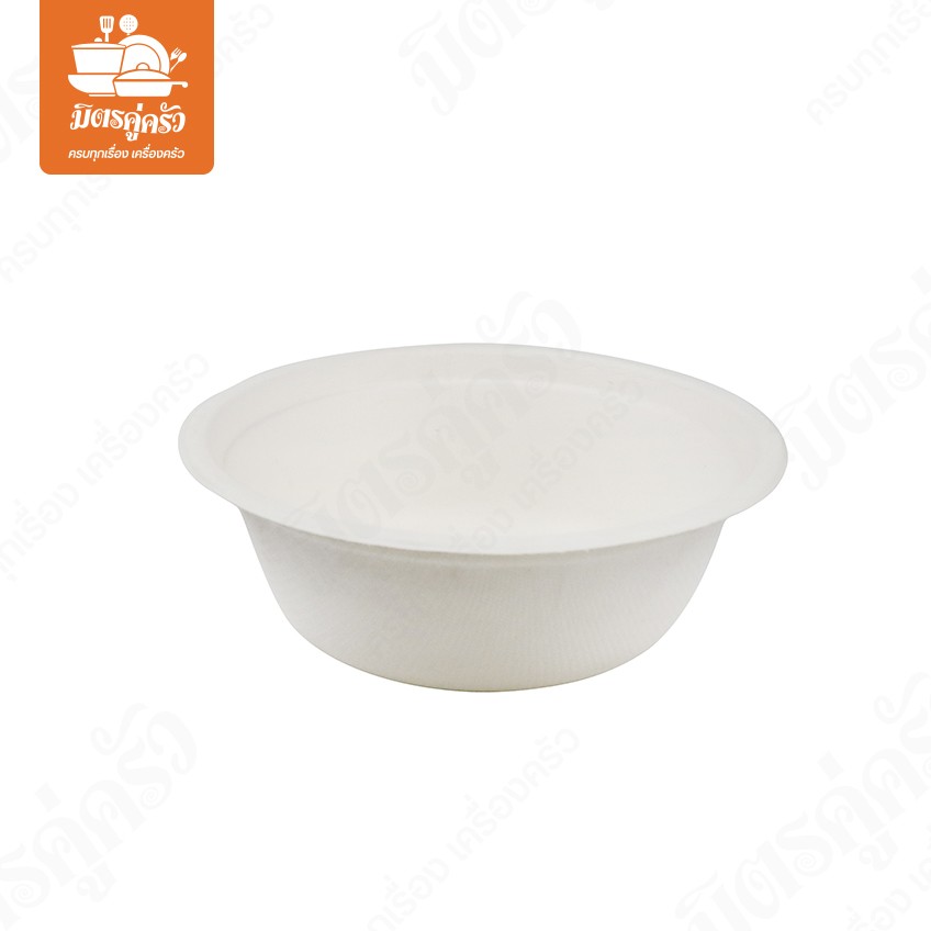 ชามกินทิ้งชานอ้อย 6 นิ้ว