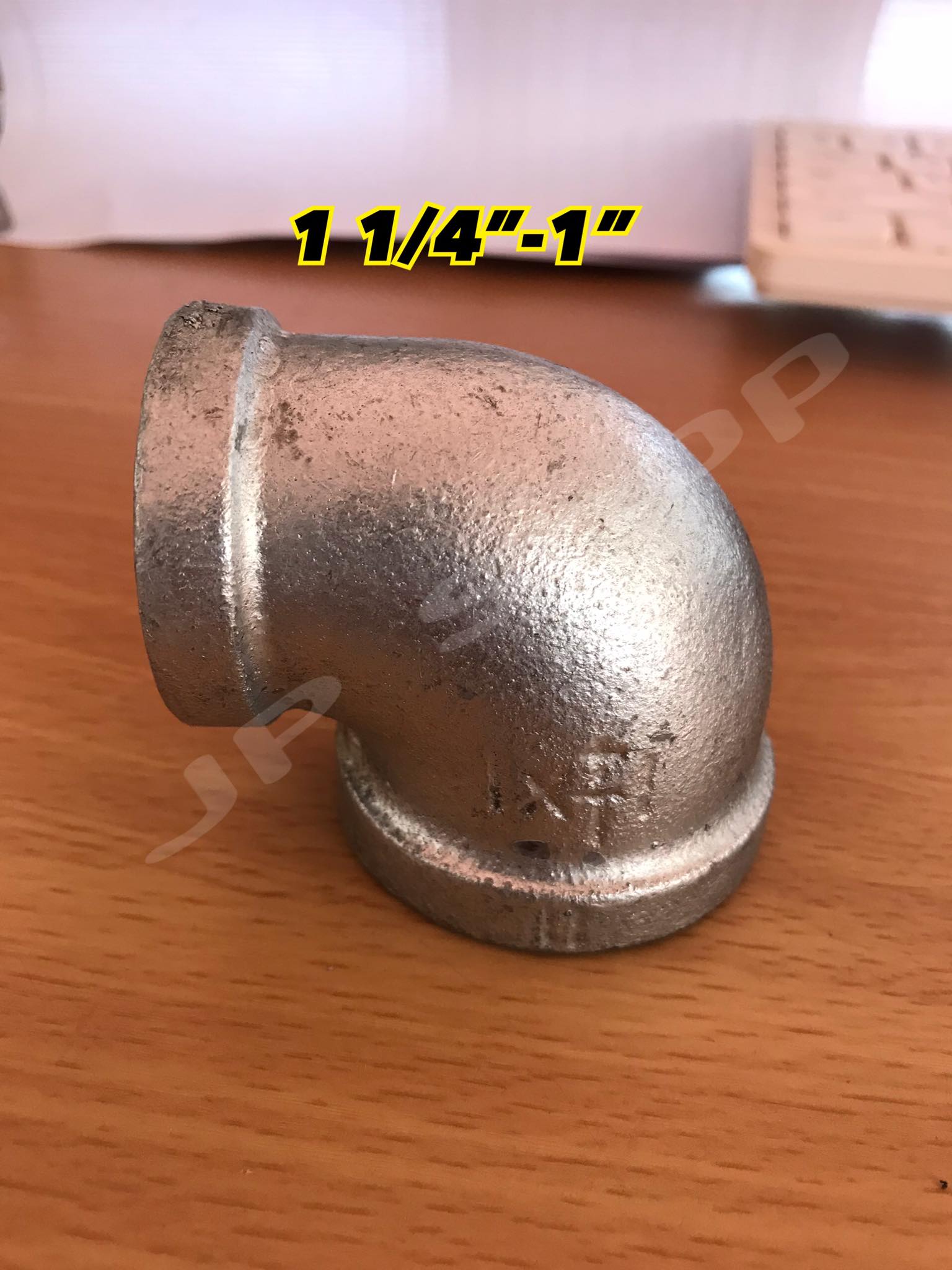 ข้องอลด ข้องอประปา90องศา ข้องอเหล็ก อุปกรณ์ประปา ขนาด1 1/2นิ้ว-1นิ้ว,1 1/4นิ้ว-1นิ้ว,1 1/4นิ้ว-3/4,1นิ้ว-1/2,1นิ้ว-3/4,3/4-1/2