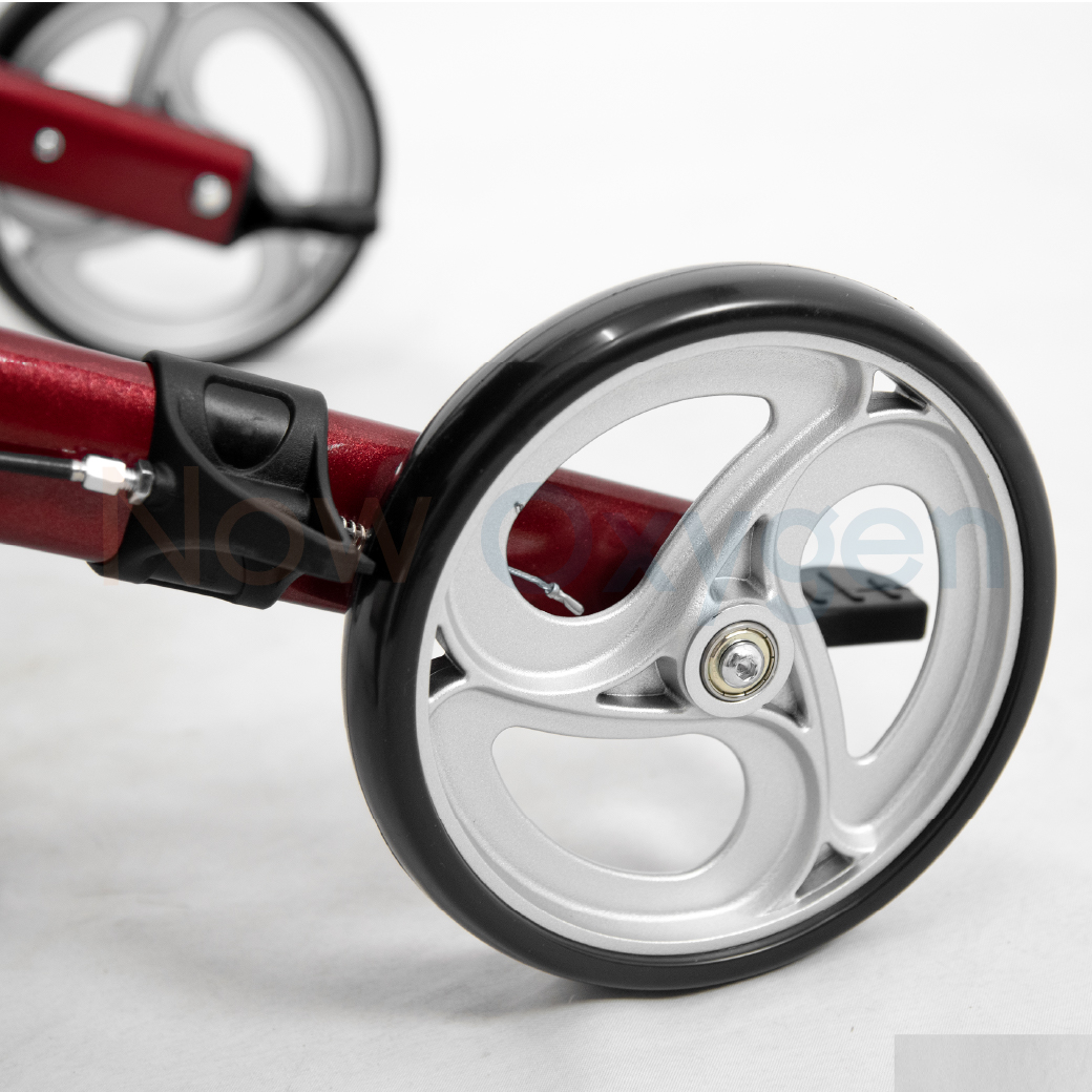 รุ่นใหม่ วอล์คเกอร์ 4 ล้อ อุปกรณ์ช่วยพยุงเดิน อุปกรณ์ฝึกเดิน แบรนด์ Better รุ่น BT803L รับประกัน 1 ปี