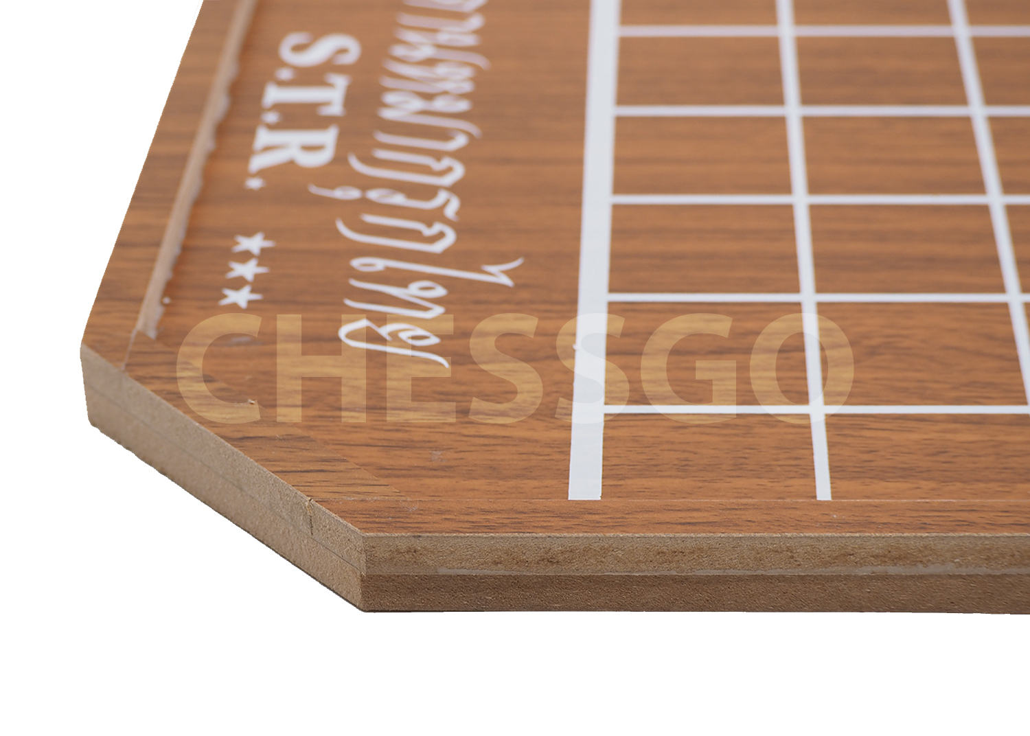 ชุดหมากรุกไทย(กระดานไม้อัด+ตัวหมากรุก ปตท)