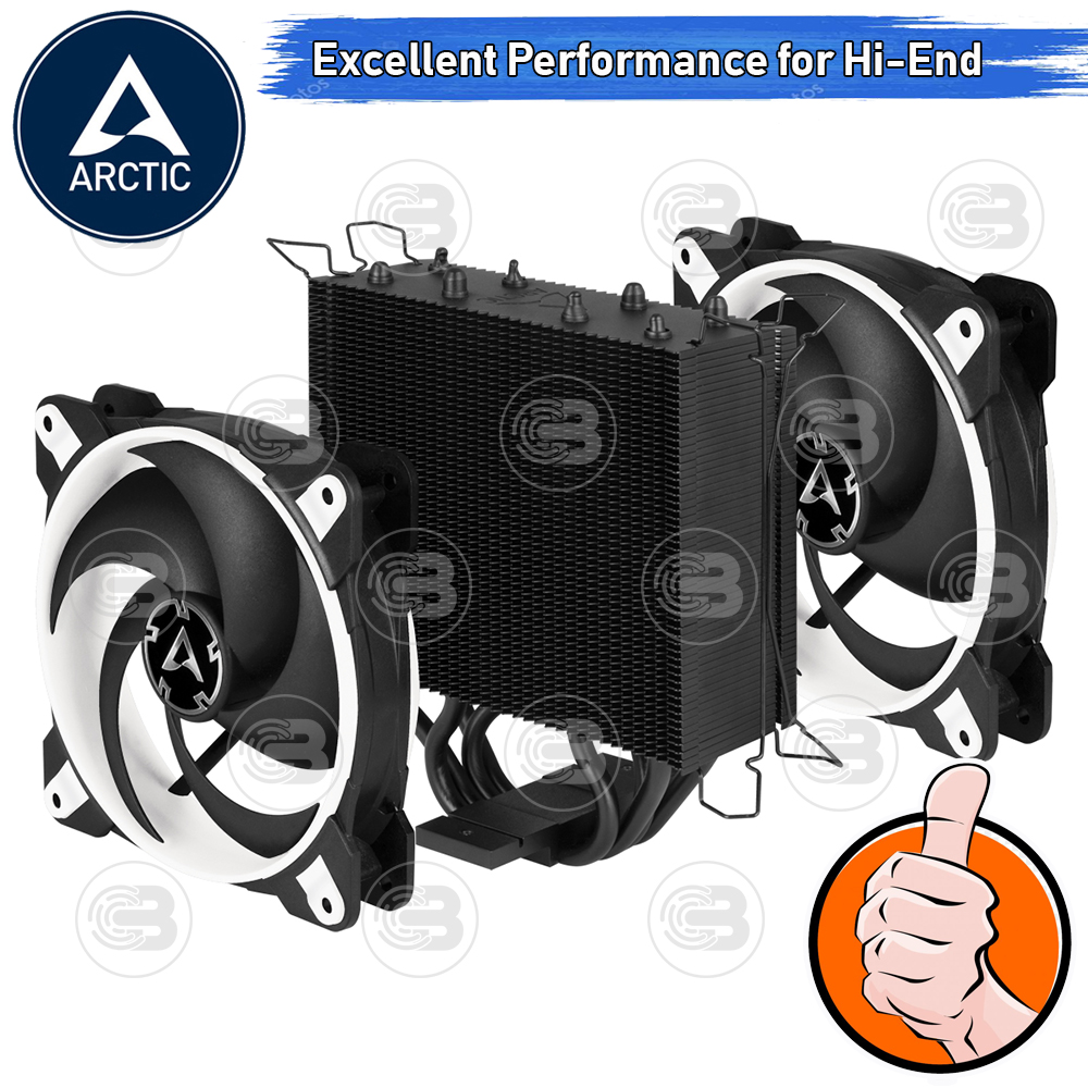 [CoolBlasterThai] Arctic Freezer 34 eSports DUO Tower CPU Cooler (WHITE) (LGA1851/AM5 Ready)