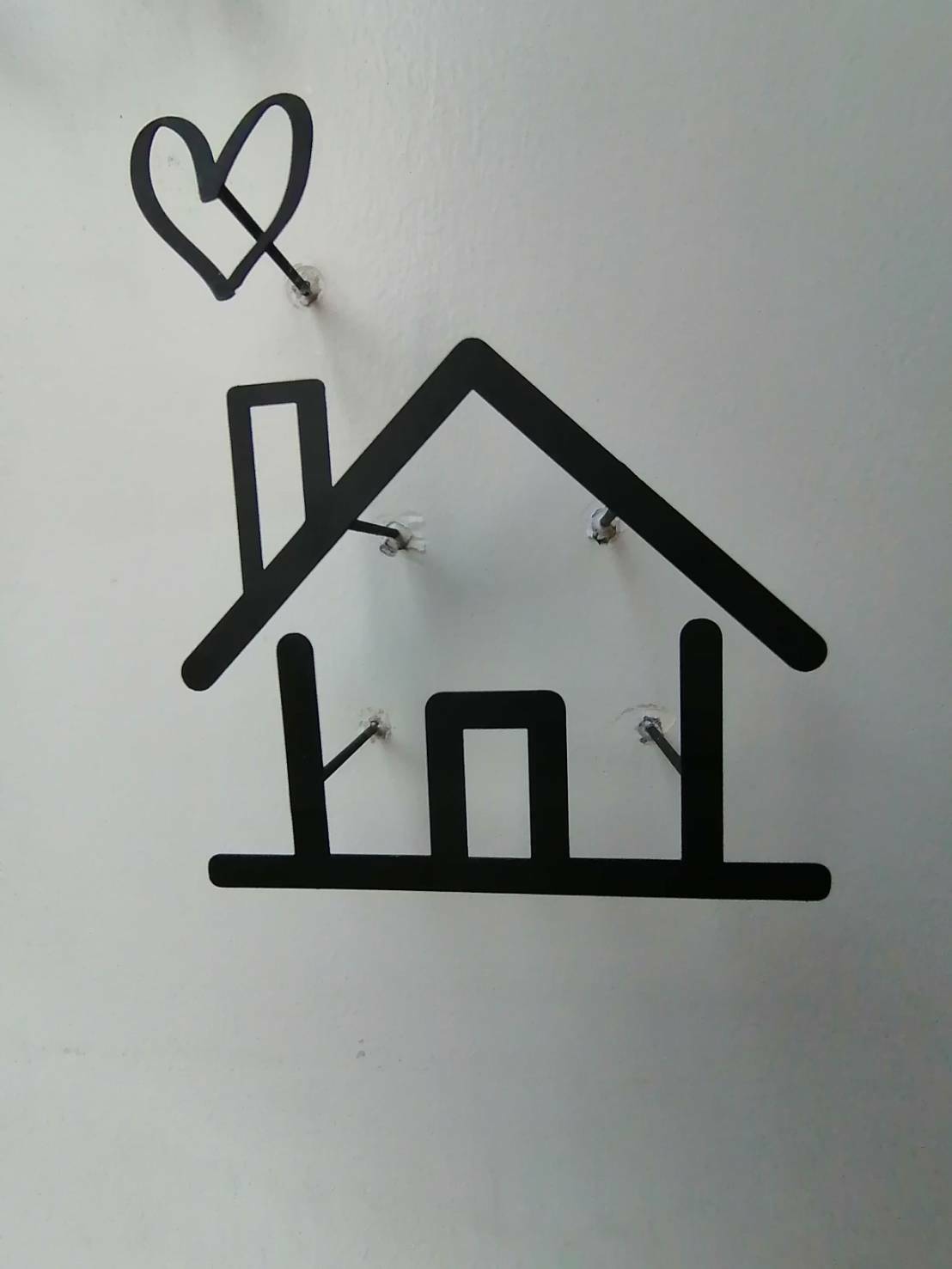 ป้ายอักษรโลหะแบบมีขาลอย