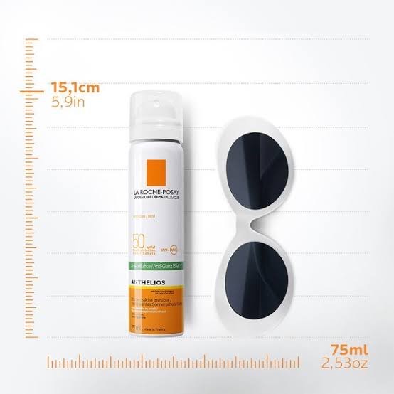 สเปรย์กันแดด La Roche-Posay Anthelios Invisible Fresh Mist Anti-Shine SPF50 ขนาด 75ml.