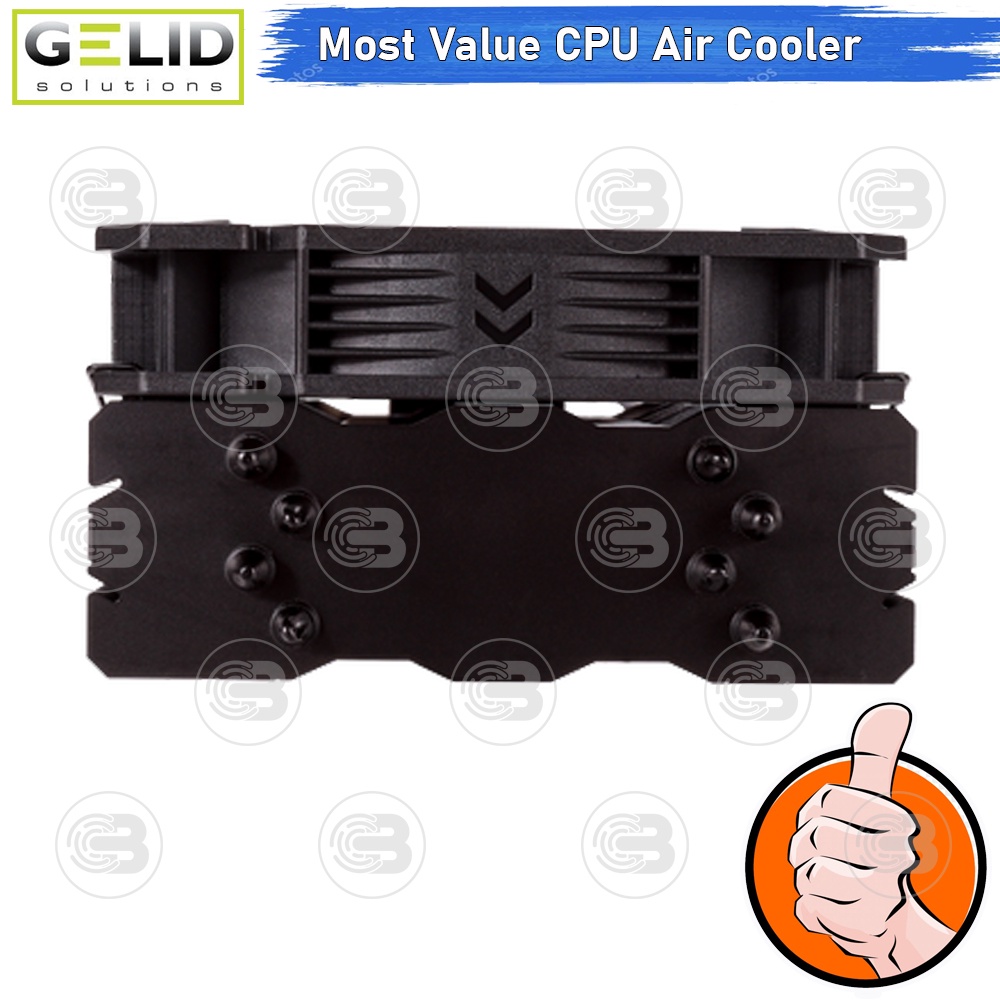 [CoolBlasterThai] GELID REV. 5 TRANQUILLO Performance CPU Cooler (LGA1700 Ready) ประกัน 5 ปี (CC-TranQ-05-A)