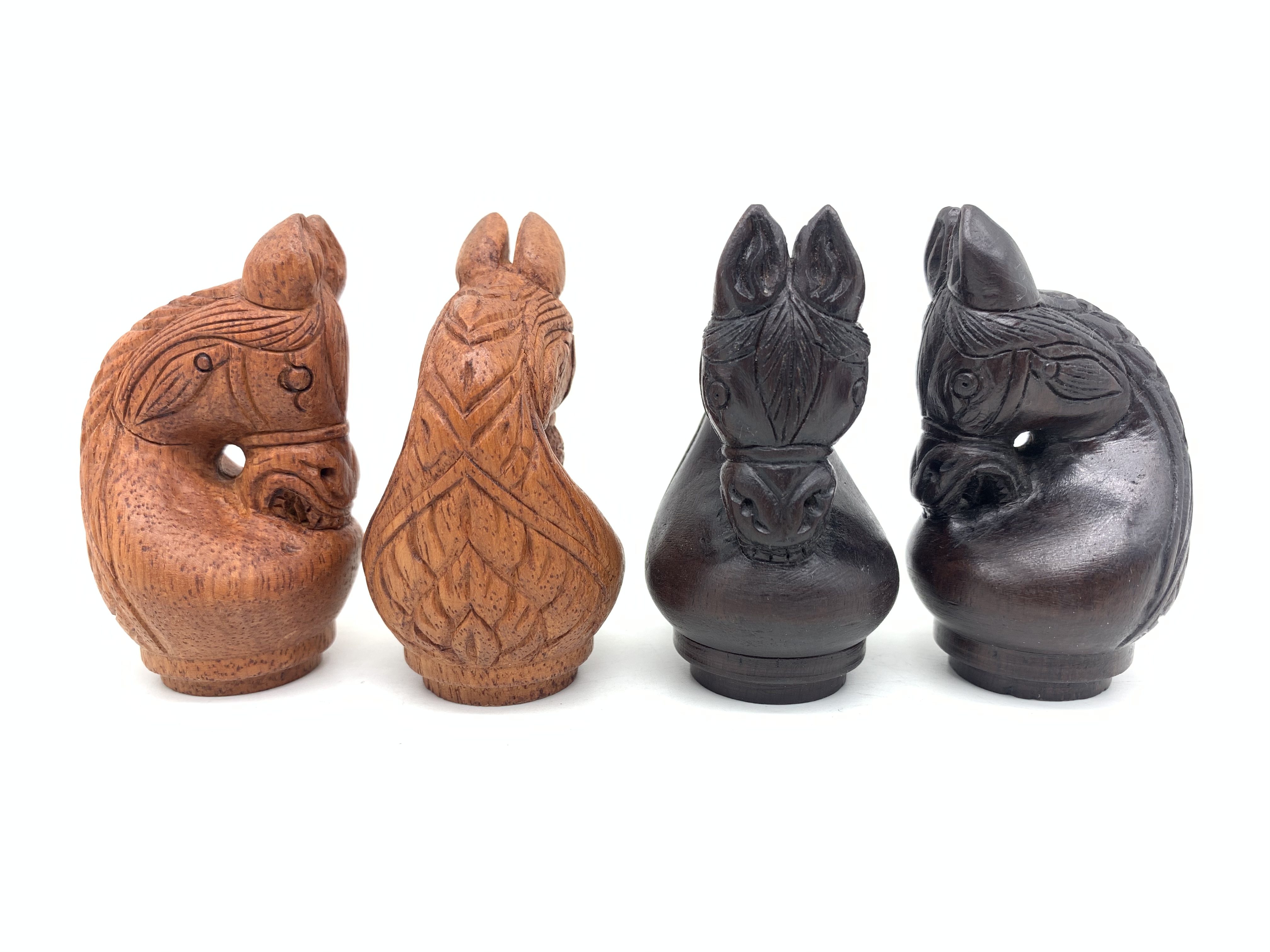 หมากรุกไทยไม้รุ่นหงส์มังกร2(กล่องไม้)