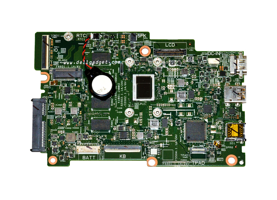 เมนบอร์ด Dell Inspiron 11 3179 แท้ ราคา พิเศษ Mainboard Dell 3179 เมนบอร์ด โน๊ตบุ๊ค ตรงรุ่น ตรงสเปค รับประกันศูนย์ Dell Thailand