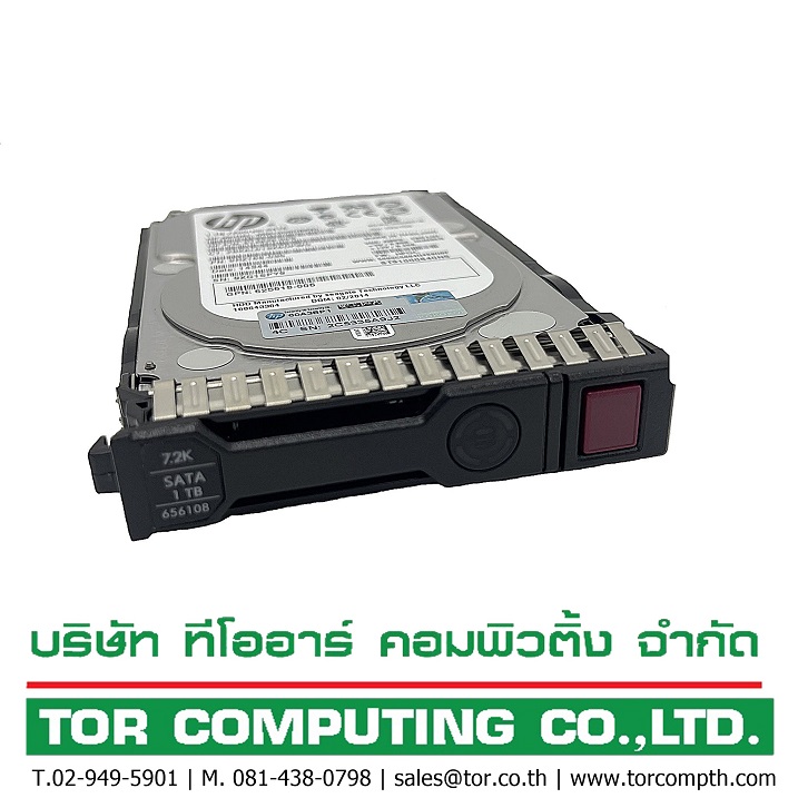 HP 655710-B21 656108-001 614829-003 [TorCompTH - ขาย จำหน่าย ราคา] HP 1TB 7.2K SATA 6G 2.5IN HDD for G8 G9