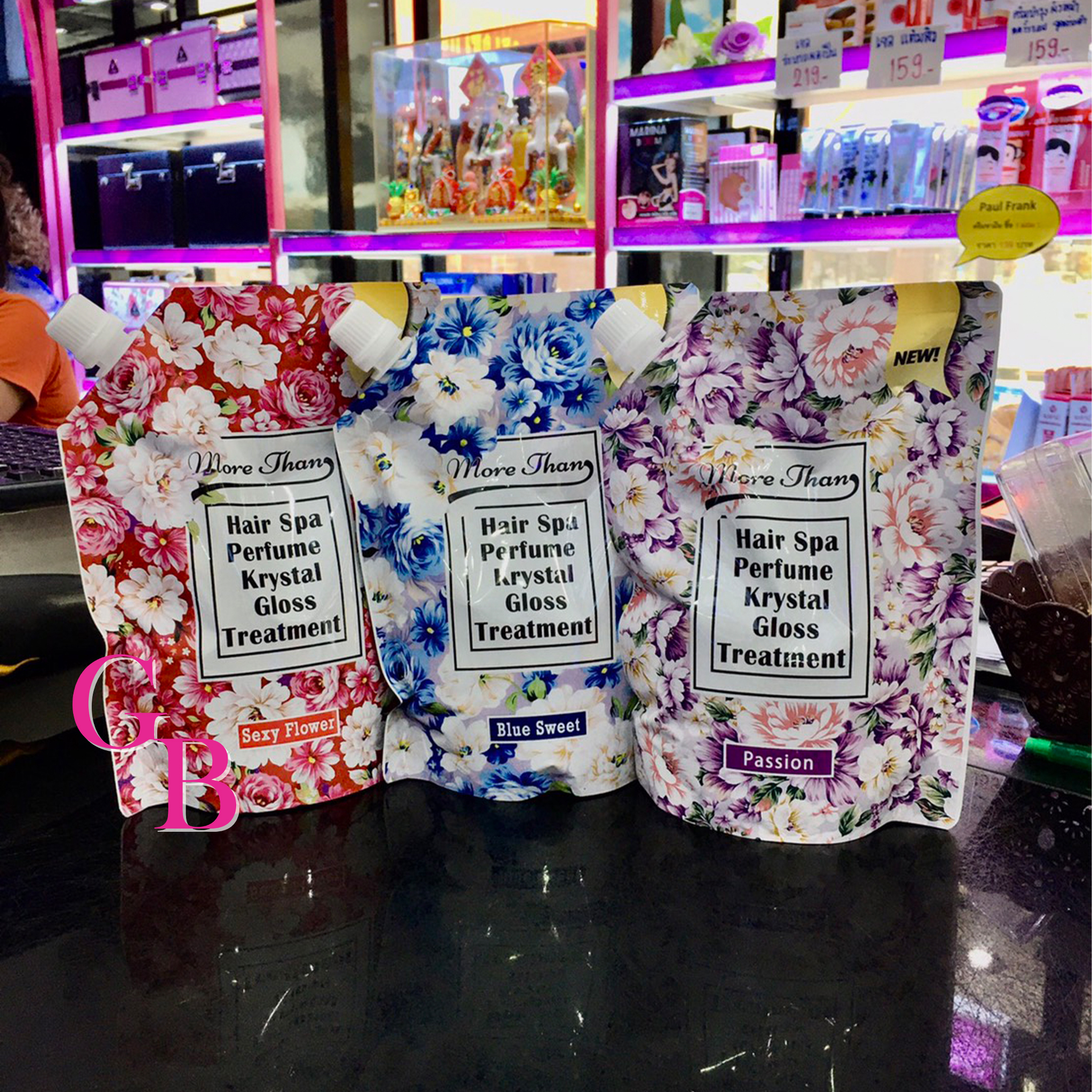 แท้พร้อมส่ง‣ More Than Hair Spa Perfume Treatment 450ml แฮร์สปาเพอร์ฟูม ทรีทเม้นท์ เคลือบแก้ว แฮร์สปาน้ำหอม ผมเงา