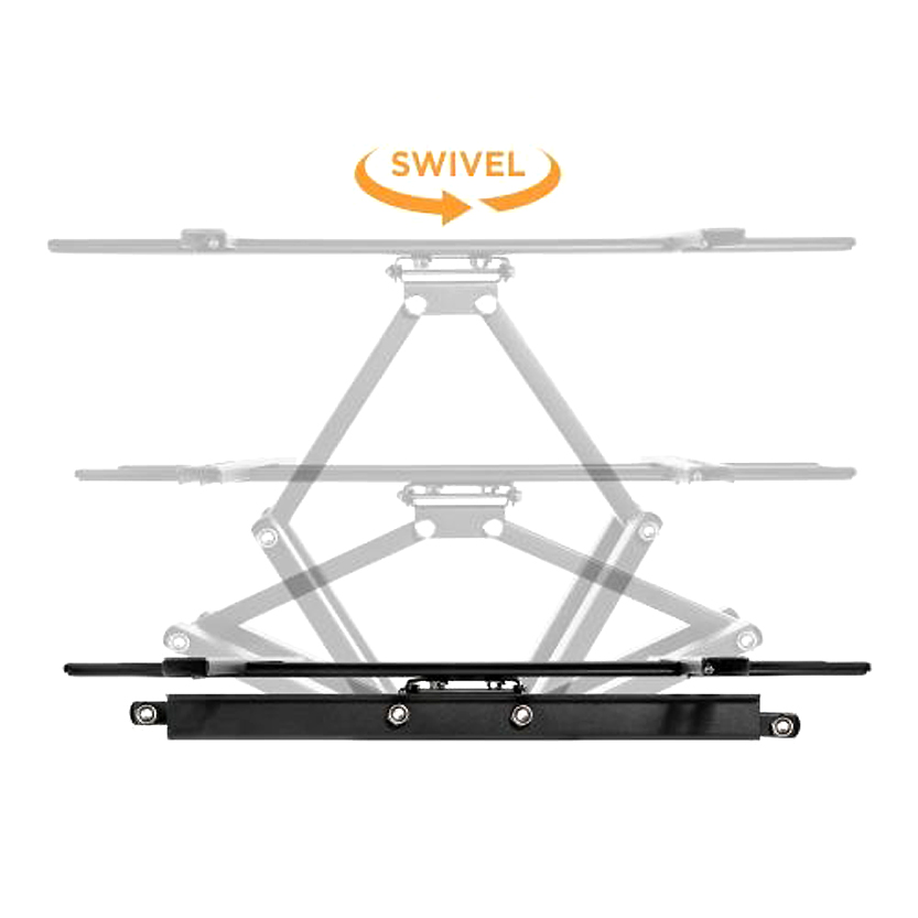 New M-26F ขาแขวนทีวี รุ่น High-End สำหรับจอภาพขนาด 40-60 นิ้ว LED TV แบบ Full-motion TV Wall Mounts, Max VESA 400x400 mm., weight capacity 40 kg.