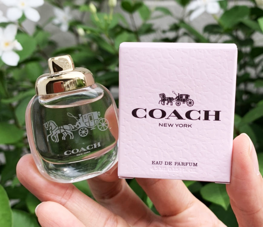 Coach New York Eau De Parfum 4.5ml. ขนาดทดลอง