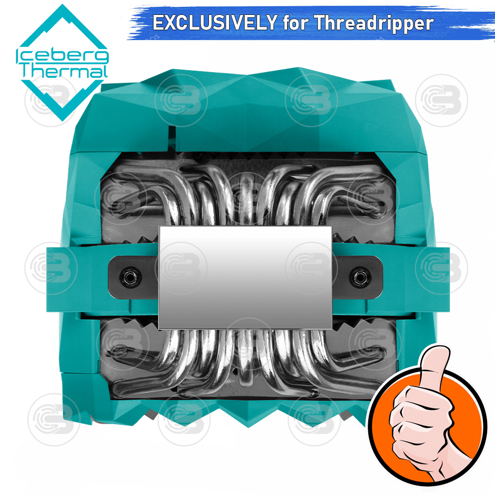 [CoolBlasterThai] Iceberg Thermal IceSLEET X9 Dual TR Dual Tower CPU Cooler with A-RGB ประกัน 2 ปี
