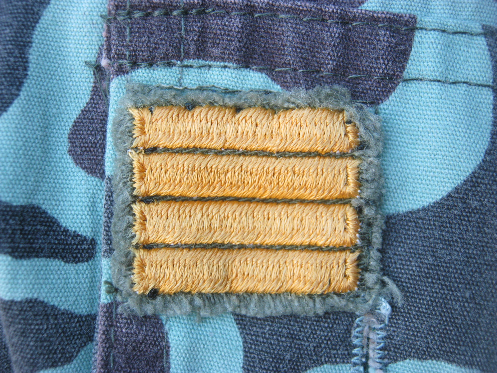 The ROK Army Special Forces "noodle," and "waves" pattern.