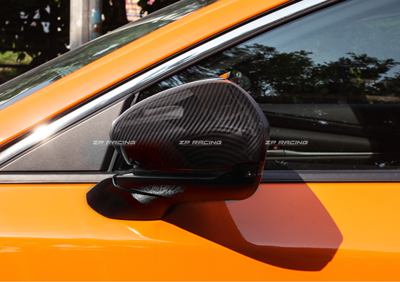ครอบกระจกข้างลาย Carbon Mazda 3