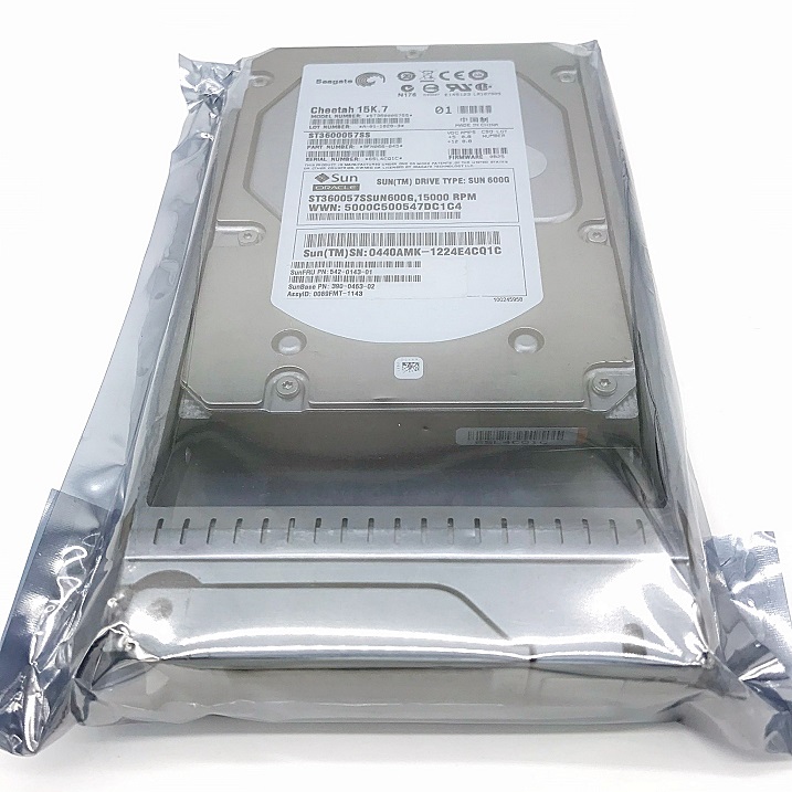 RFB, Sun 542-0143-01 / 390-0463-02 / 390-0483-03 [TorCompTH Thailand - ขาย จำหน่าย ราคา] Sun 600GB 15K SAS 3.5IN HDD for Sun ST2540 M2
