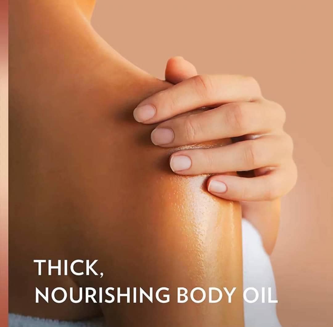 บอดี้ออยล์ Vaseline Intensive Care Cocoa Radiant Body Oil - 200ml. (1ขวด)