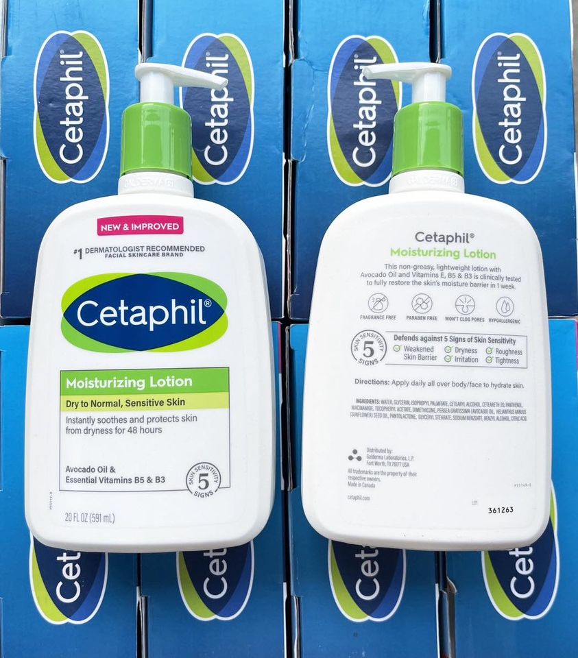 Cetaphil Moisturizing Lotion 591ml . โลชั่นบำรุงผิว เหมาะสำหรับผิวแห้ง – ผิวธรรมดา ผิวบอบบาง