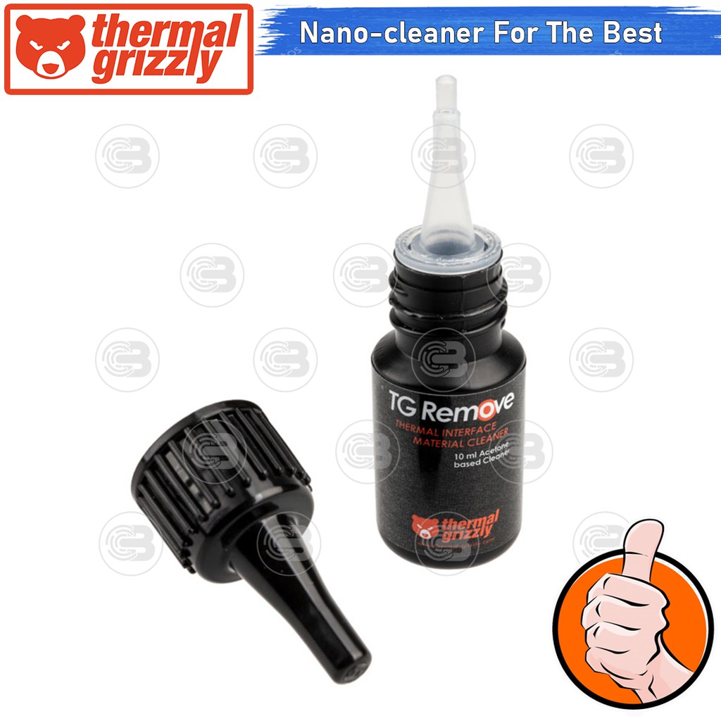 [CoolBlasterThai] Thermal Grizzly TG Remove Cleaning Fluid 10 ml. Nano-cleaner For Thermal Paste