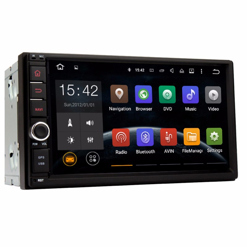 7" 2Din 1024*600 Android 4.4 Car Tap PC Tablet 2 din Universal For Nissan GPS Navigation BT Radio Stereo Audio Player