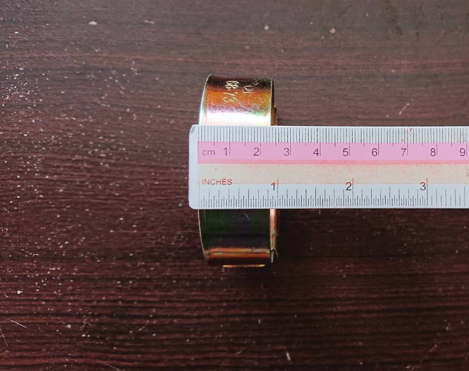 เข็มขัดรัดท่อชุบซิงค์ ปลอกรัดชุบซิงค์ 68-73 มม. สายรัดท่อ กิ๊บรัดท่อ ปลอกรัดท่อ อย่างดี แข็งแรงทนทาน รัดได้เยอะ ปรับระดับได้ ราคา/ชิ้น #6873