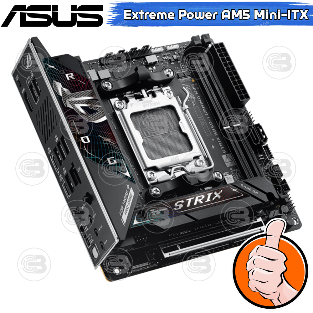 [CoolBlasterThai] ASUS MAINBOARD ROG STRIX B850-I GAMING WIFI AMD SOCKET AM5 DDR5 MINI-ITX ประกัน 3 ปี
