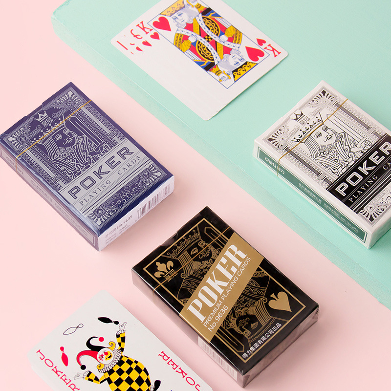 ไพ่บริดจ์ กระดาษ (รุ่นมาตรฐาน) Contract Bridge Playing Cards [Deli]