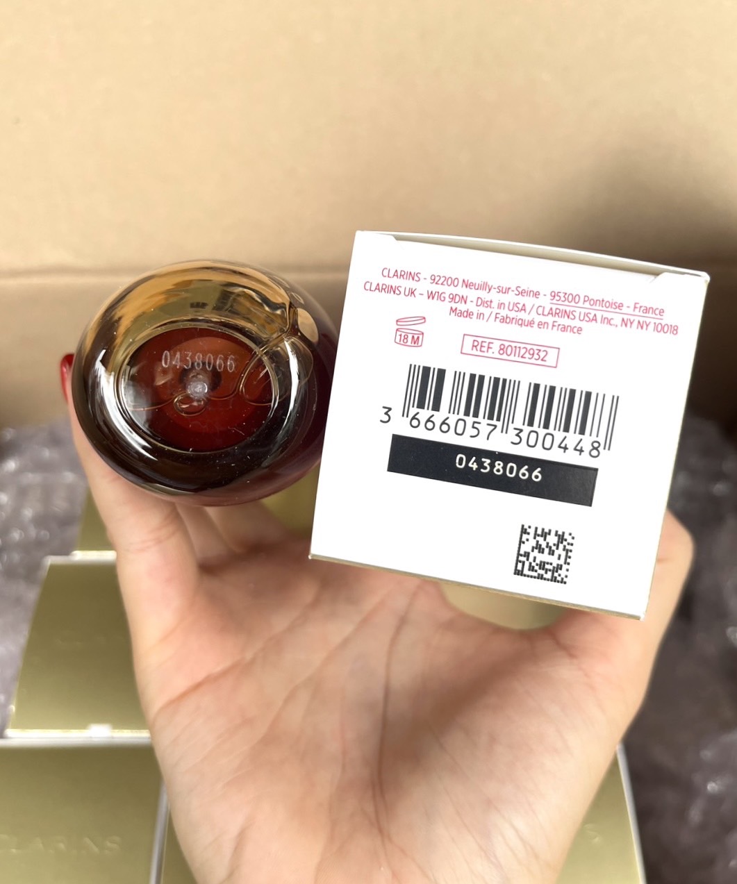 Clarins Double Serum Light Texture 100ml. กล่องเทสเตอร์ เซรั่มรุ่นใหม่ 2025 สูตรไลท์