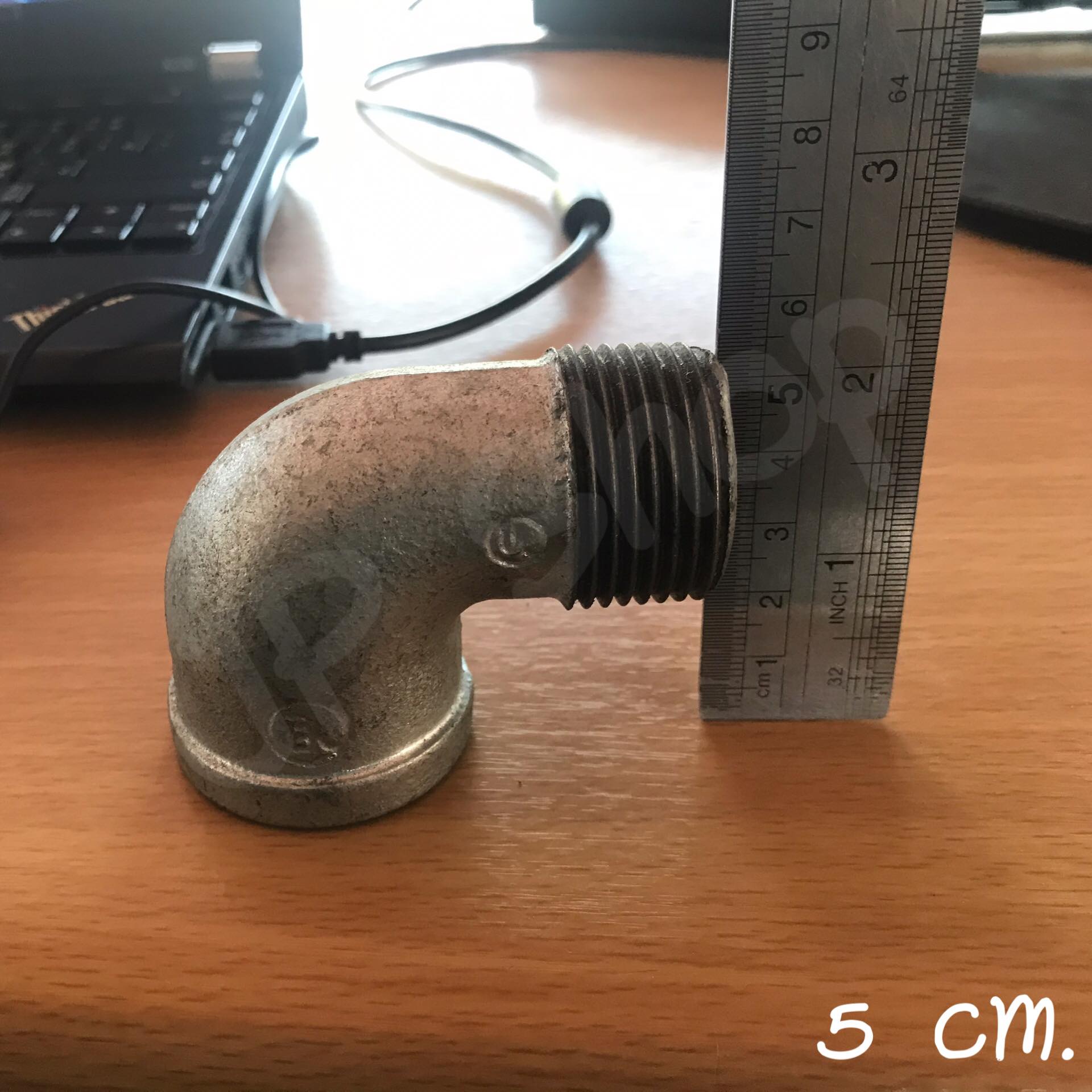 ข้องอประปา 90 องศา 1 นิ้วลด 1 ข้าง ผู้-เมีย #01220