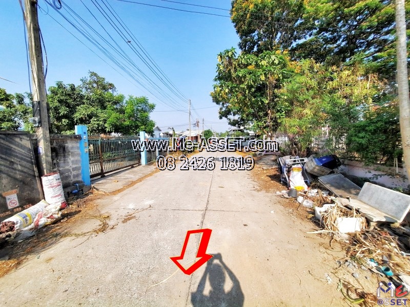 ขายที่ดินเปล่า ย่าน หมู่บ้านศรีวังน้อย โรจนะ ลำตาเสา อยุธยา : ใกล้ ช.วิมลการช่างสแตนเลส และบริษัทโกลเด้นดีพ (ประเทศไทย) : 50 ตร.วา