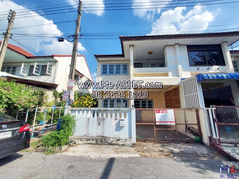 ขายทาวน์เฮ้าส์ หลังมุม ย่าน คูคต ลำลูกกา คลอง2 เสมาฟ้าคราม : ม.บ้านปลื้ม 1 / Ban Pluem 1 : 2 ชั้น 19 ตร.วา