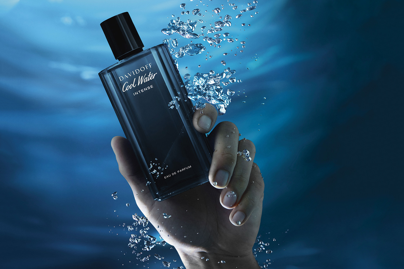 Davidoff Cool Water Intense Eau De Parfum 75ml. กล่องซีล ของแท้