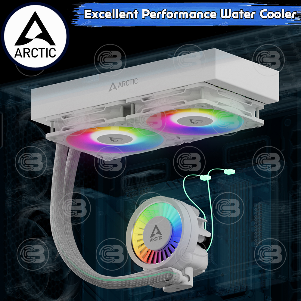 [CoolBlasterThai] ARCTIC Liquid Freezer III Pro 240 A-RGB White (All-In-One CPU Water Cooler) (LGA1851/1700/AM5/AM4)